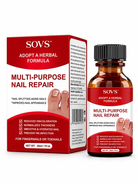 SOVS Multi-Purpose Nail Repair tirnoq parvarishi uchun serum 30 ml
