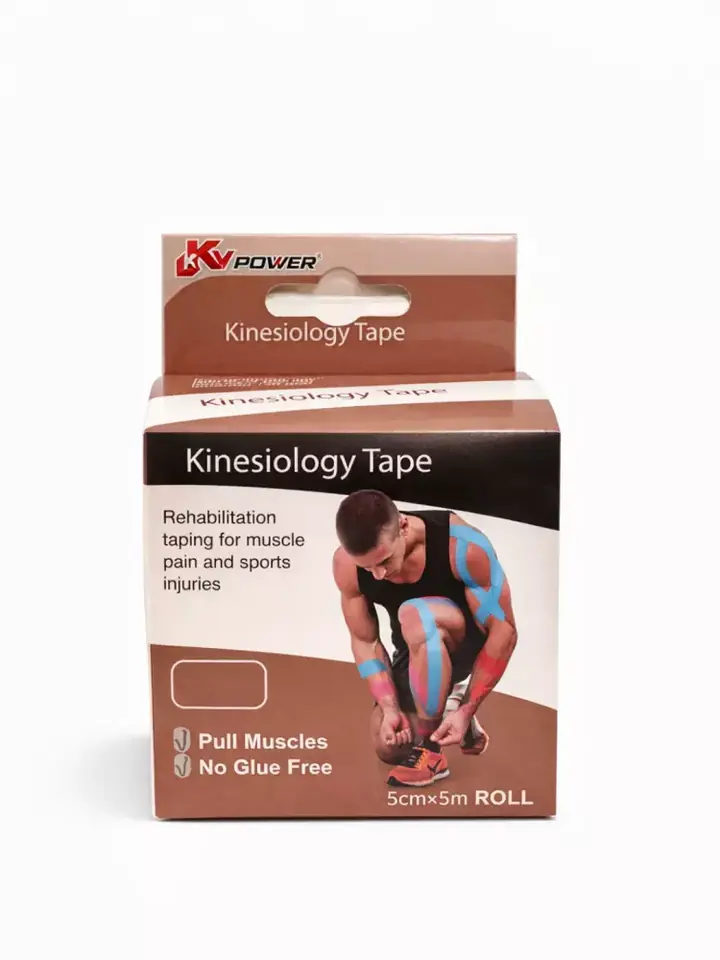 Kinesio lentaning elastik tuzilishi yaqindan