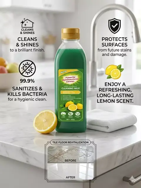 Tozalovchi sut Powerful Cleaning Milk — limon iforli