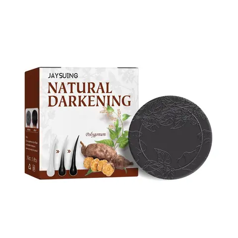 Natural Darkening oqargan sochlarni qoraytiruvchi sovun
