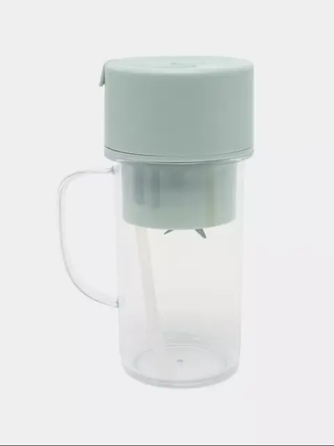 Mini blender 340 ml — somonli qopqoq va 6 ta pichoq