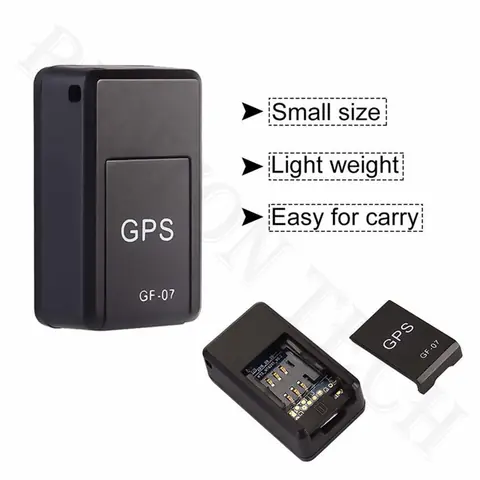 GF-07 Mini GPS treker — SIM-karta bilan ishlaydigan kichik qurilma