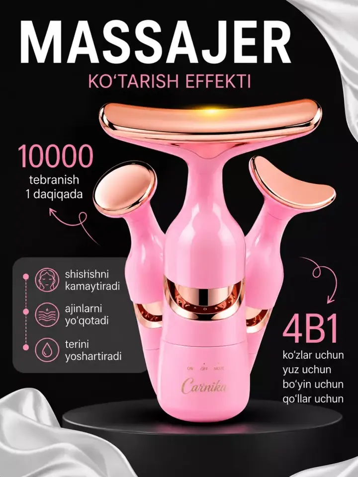 Massajerning 3 ta nasadkasi