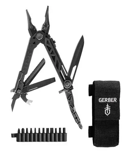 GERBER asbobi ochilgan holda