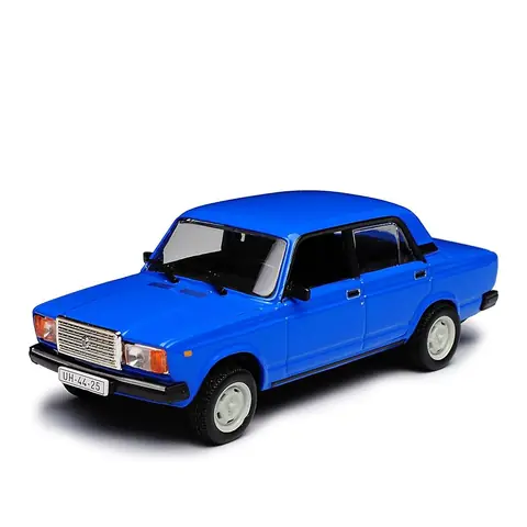 Vaz 2107 pultli o‘yinchoq mashina ko‘k rangli