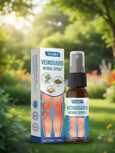 Oyoqlar uchun o‘simlik spreyi Timilk Veinguard Herbal Spray, 30 ml