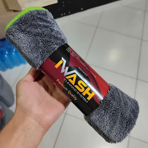 Mikrofiber quritish sochiq Iwash 55×75 sm, chiziq qoldirmaydi