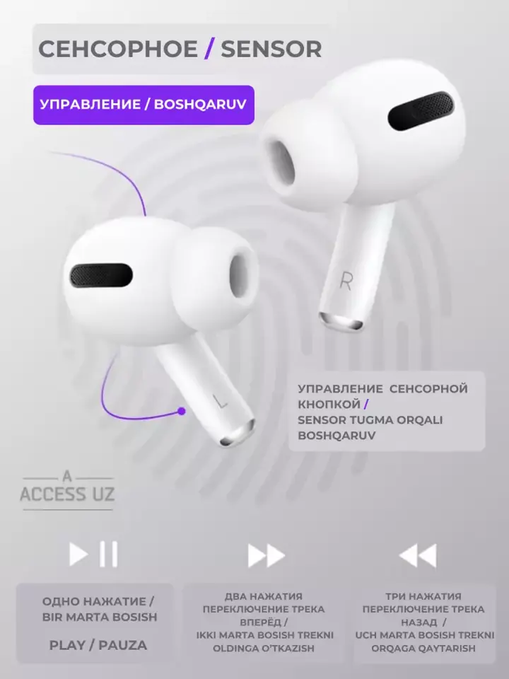 Quloqchinlarning zaryadlovchi qutisi ochiq holatda