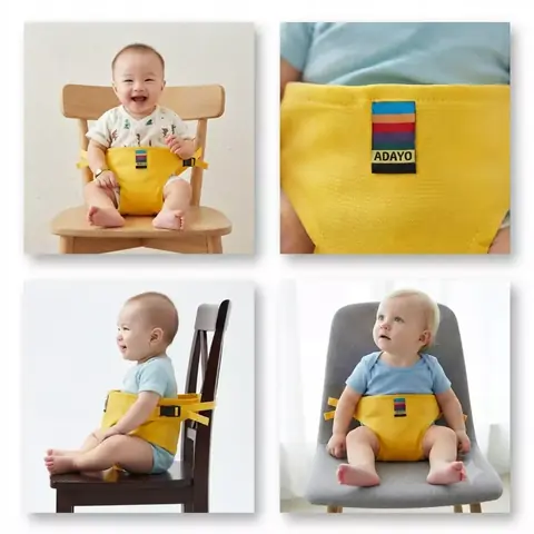 Portativ bolalar stulchasi BabyNest — kattalar stuliga o‘rnatiladi