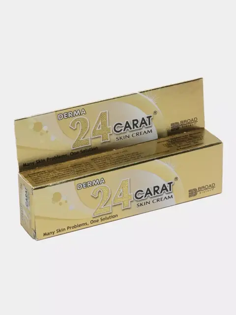Derma 24 Carat krem — quruq va charchagan teri uchun