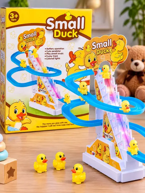 Small Duck zinadan ko‘tariluvchi o‘rdakchalar o‘yinchog‘i