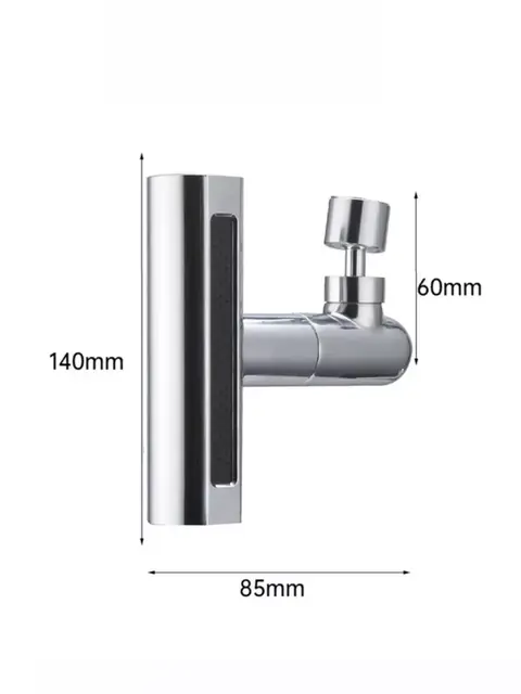 Kran uchun nasadka: aerator, 4 rejim, 360° aylanish