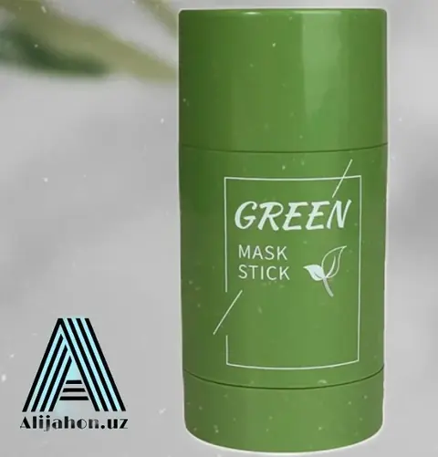 Yuz uchun niqob GREEN MASK — ortiqcha yog‘ va husnbuzarlarga qarshi