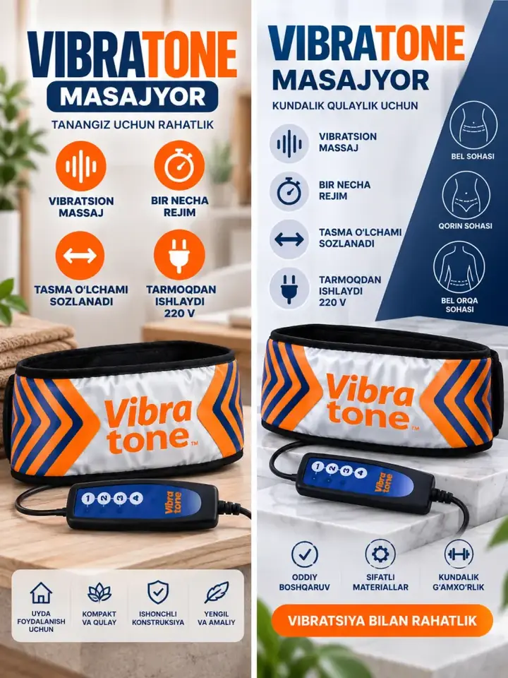 Masajyor uchun boshqaruv pulti