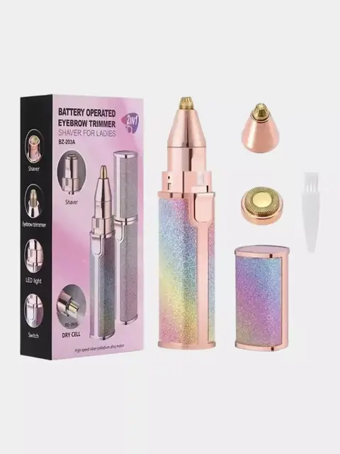 Ayollar uchun 2in1 simsiz epilator, zanglamaydigan po‘latdan