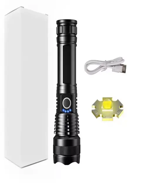 LED chiroq Zoom P50, fokuslash funksiyasi bilan