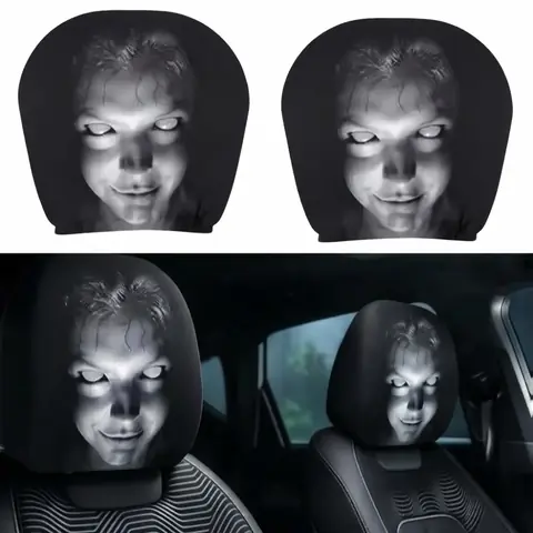 Avtomobil bosh suyagich g‘ilofi, horror dizayn, elastik material