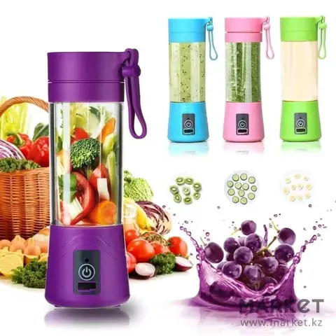 Mini blender — har qanday joyda sharbat tayyorlash uchun