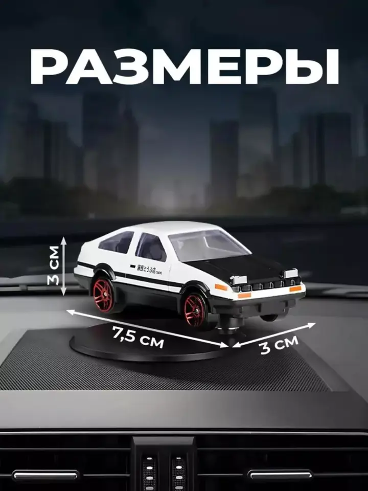 AE86 modelining 360° aylanuvchi korpusi yaqindan