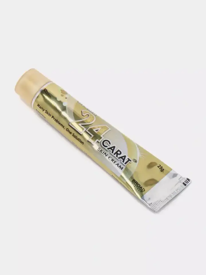 Derma 24 Carat kremi ochilgan holda