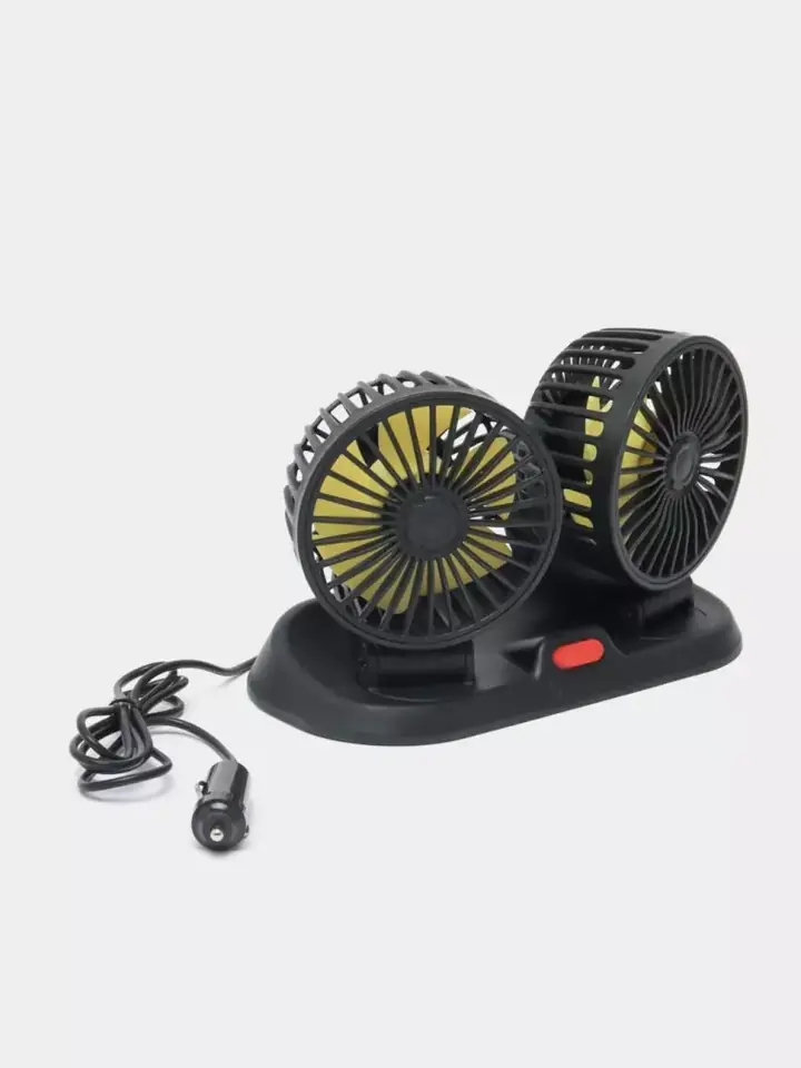 ABS plastikdan tayyorlangan mini ventilyator, yon ko‘rinish