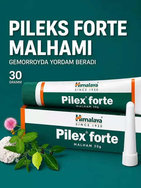 Maz Pilex Forte Himalaya 30 g — noqulaylik va qichishishda parvarish