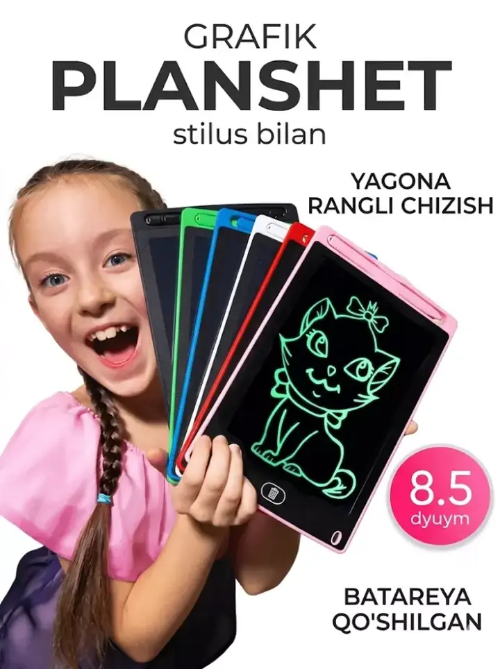 To‘plamda grusha va LCD planshet birga