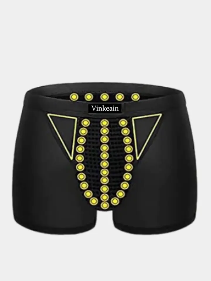 Qora rangli sport bokser trusigi