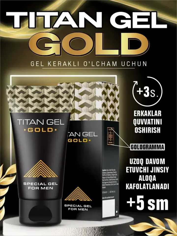 Titan Gel 50 ml hajmi