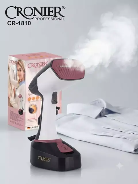 Cronier CR-1810 qo‘l bug‘li dazmol — vertikal va gorizontal bug‘lash