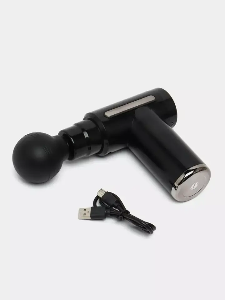 Комплект Massage Gun: насадки и кабель для зарядки