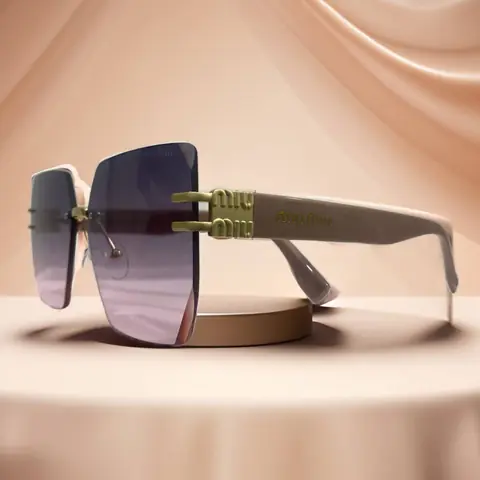 Miu Miu Dizaynerlik Quyosh Ko‘zoynagi – Geometrik Model