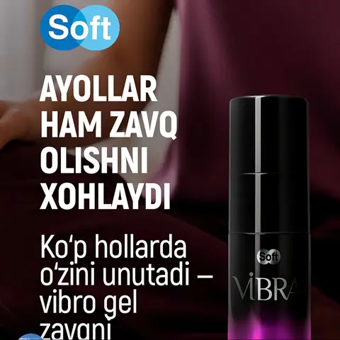 Soft Vibra vibro-ta’sirli geli