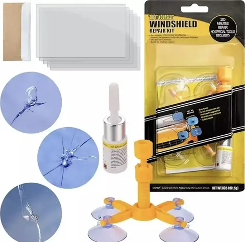 Avtomobil oynasi uchun WIND SHIELD yoriq tuzatuvchi vosita