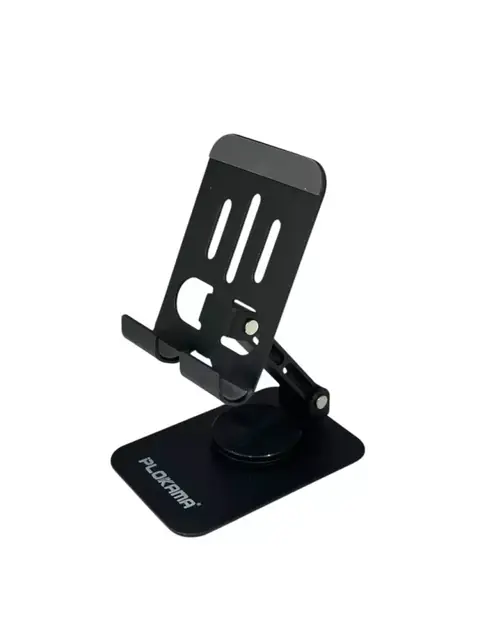 Telefon ushlagichi Ploxama DT-10 — 360 daraja aylanadigan metall