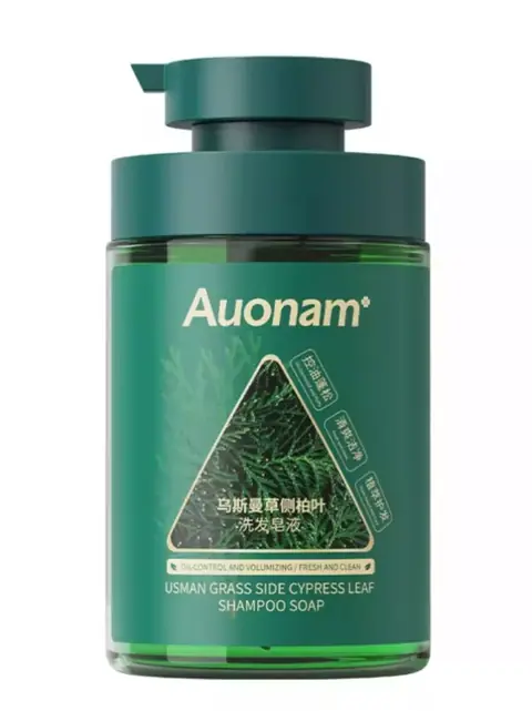 Shampun-sovun Auonam Usman Grass Side Cypress Leaf — qazg‘oqqa qarshi