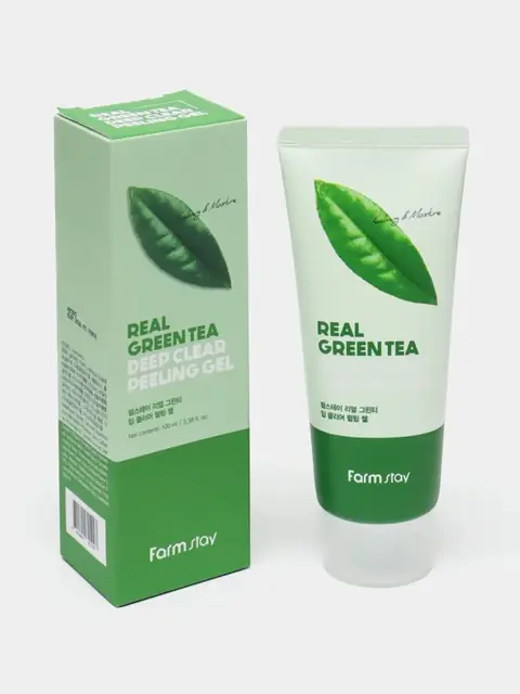 Yuzni tozalash uchun piling-gel Real Deep Clear, 100 ml