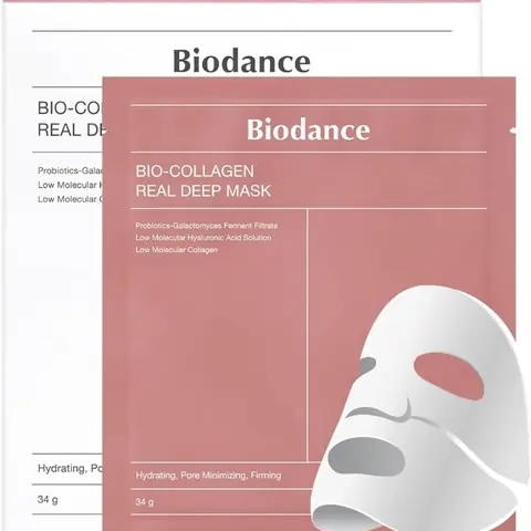 Biodansmaska yuz uchun oqartiruvchi va mineralli maska