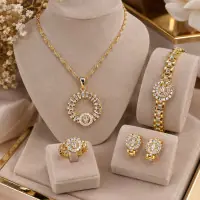 Rolex uslubidagi nafis taqinchoqlar to‘plami — rasm 2