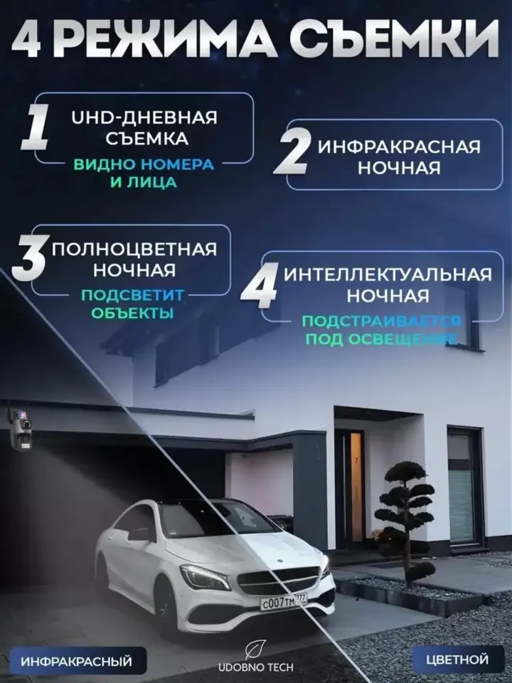 Kameraning o‘rnatilgan dinamik va mikrofon tizimi