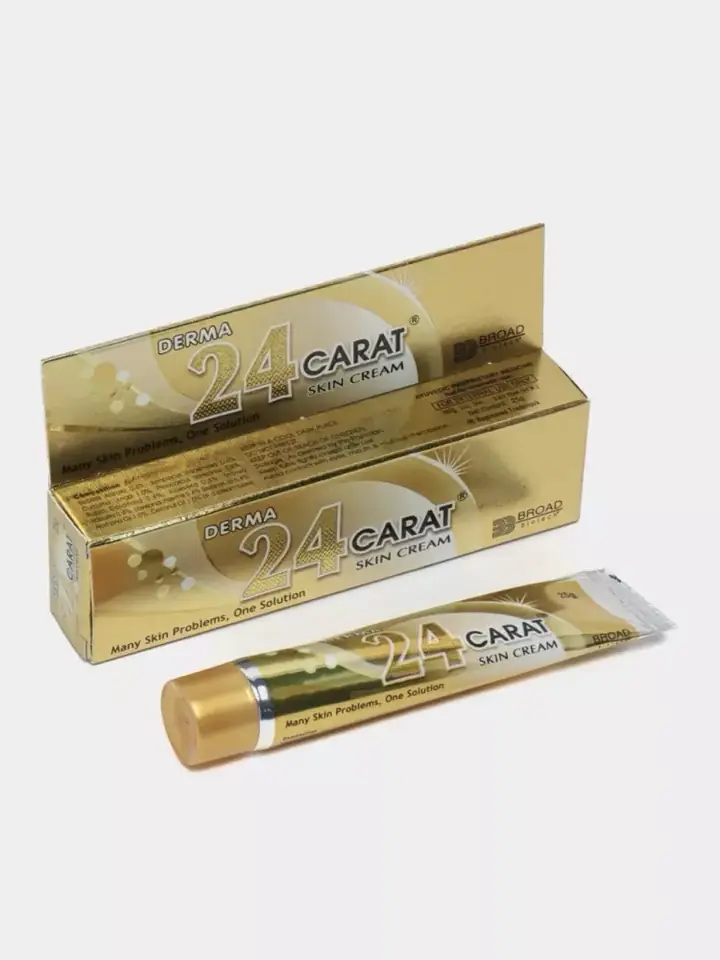 Derma 24 Carat kremi yaqindan ko‘rinishi