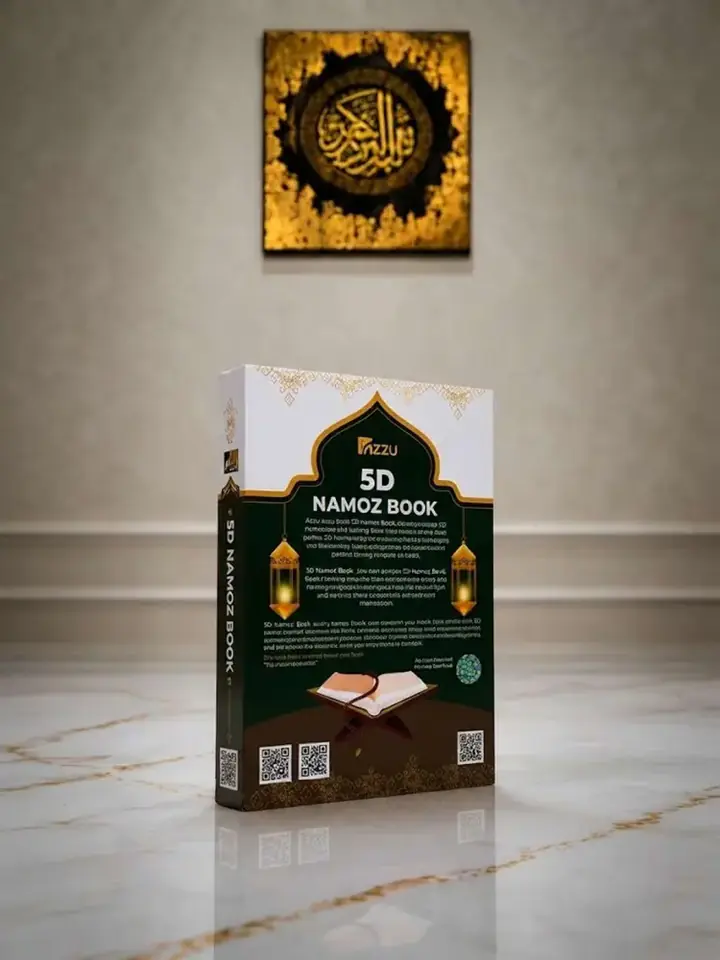 5D Namoz Book — sovg‘a uchun tayyorlangan kitob