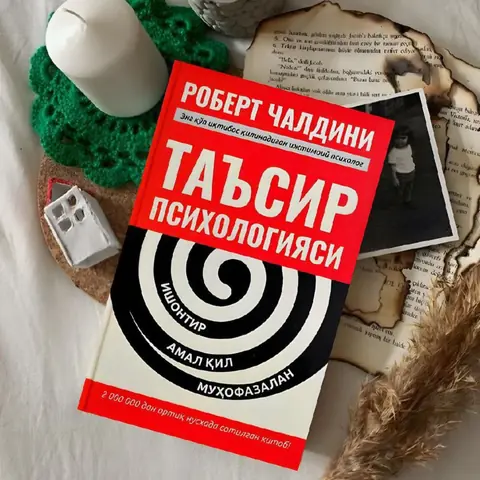 Tasir psixologiyasi: Robert Chaldini kitobi