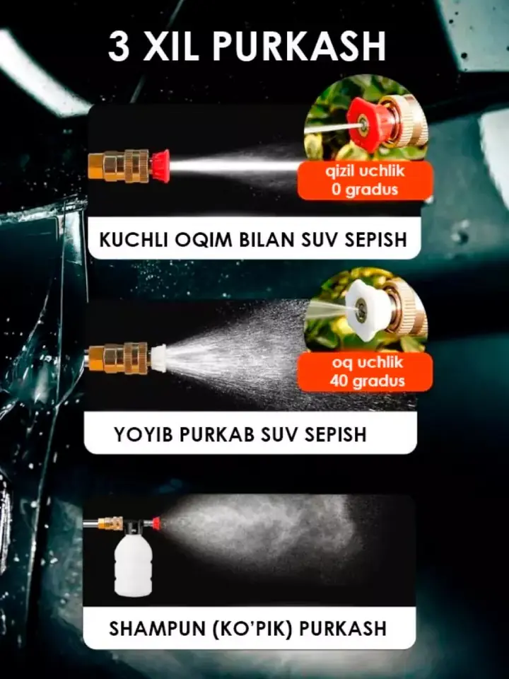 Qurilmaning qadoqlangan holati