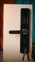 AOTE Smart Lock: Barmoq izi va kodli aqlli eshik qulfi — rasm 2