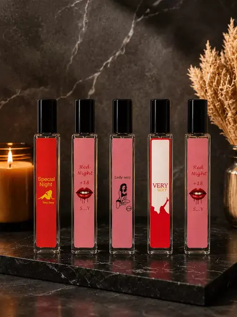 Ayollar atirlari to‘plami — 5 xil aromat, har biri 10 ml