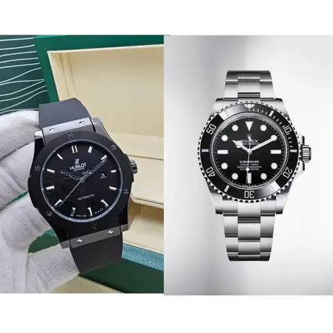 Soatlar to‘plami: HUBLOT Geneve va ROLEX