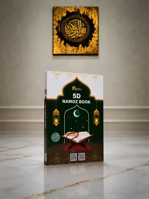 5D Namoz Book — namoz o‘rganish uchun bosqichma-bosqich qo‘llanma