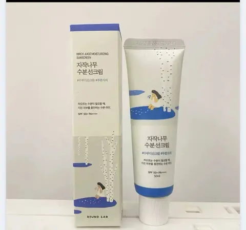 Quyoshdan himoyalovchi krem Round Lab Birch Juice SPF50+ PA++++