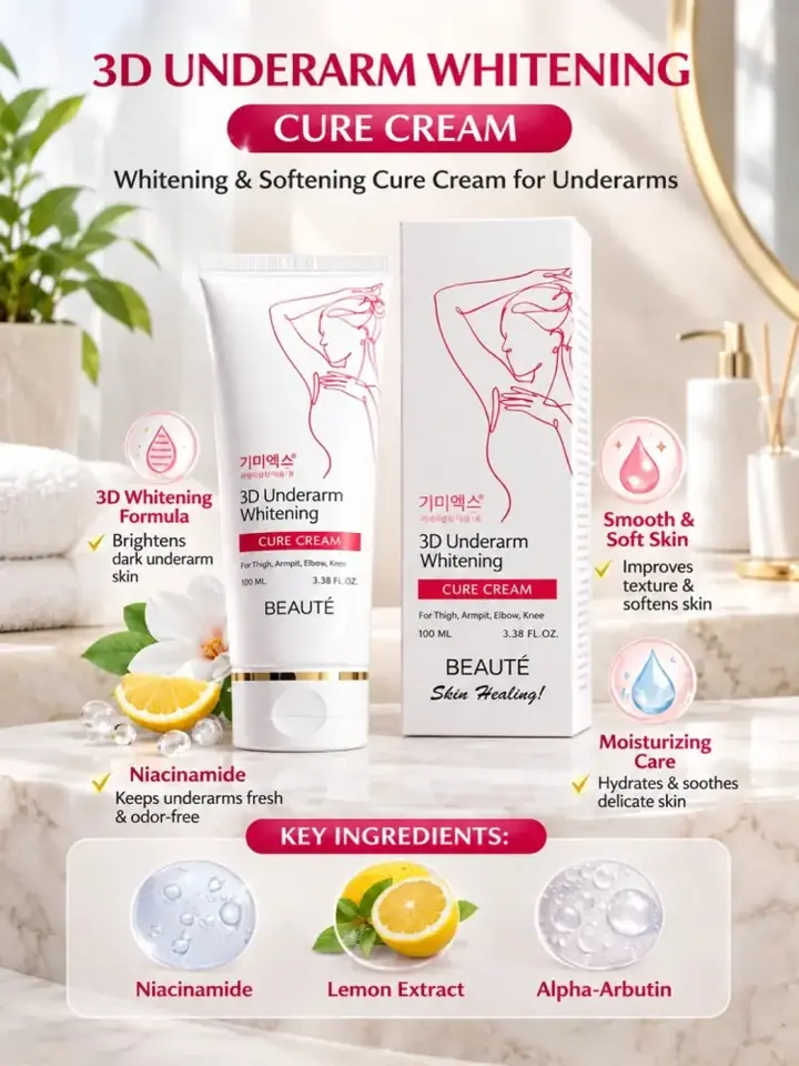 BEAUTE 3D Whitening krem qutisi